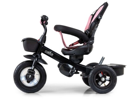 MILLY MALLY 6181 Rowerek trójkołowy Movi black-pink 5w1