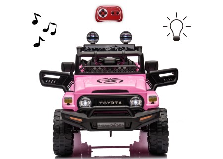 MILLY MALLY 6234 Pojazd na akumulator Toyota FJ Cruiser Pink