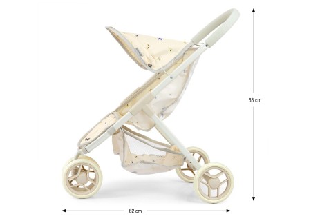 MILLY MALLY 6242 Wózek dla lalek Susie Nature