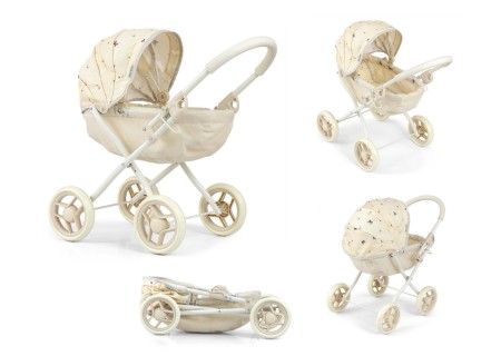 MILLY MALLY 6243 Wózek dla lalek Dori Nature