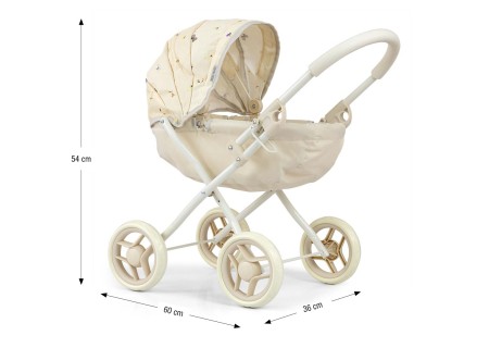 MILLY MALLY 6243 Wózek dla lalek Dori Nature