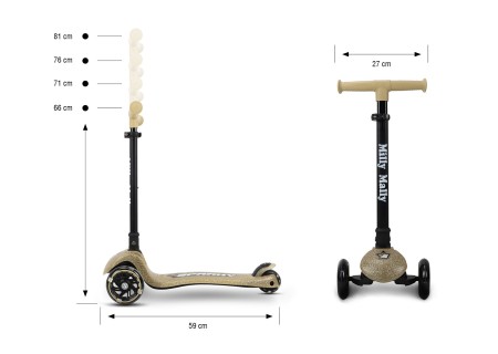 MILLY MALLY 6250 Scooter Sparky champagn