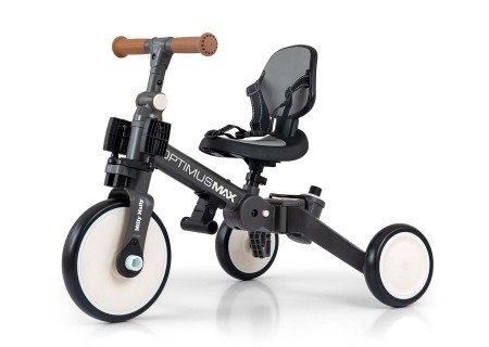 MILLY MALLY 6265 Rowerek 5w1 OPTIMUS MAX dark grey