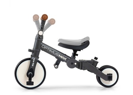 MILLY MALLY 6265 Rowerek 5w1 OPTIMUS MAX dark grey