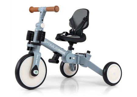 MILLY MALLY 6266 Rowerek 5w1 OPTIMUS MAX denim