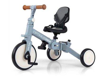 MILLY MALLY 6266 Rowerek 5w1 OPTIMUS MAX denim