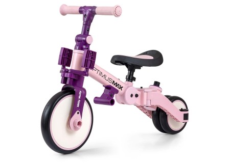 MILLY MALLY 6267 Rowerek 5w1 OPTIMUS MAX pink