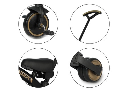 MILLY MALLY 6276 Rowerek trójkołowy Stager 3w1 Platinum