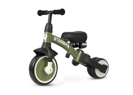 MILLY MALLY 6277 Rowerek trójkołowy Stager 3w1 green