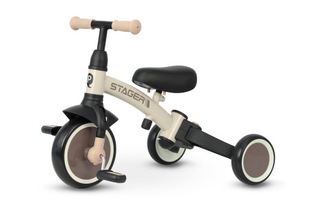 MILLY MALLY 6278 Rowerek trójkołowy Stager 3w1 brown