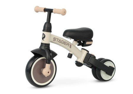 MILLY MALLY 6278 Rowerek trójkołowy Stager 3w1 brown