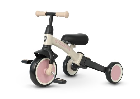 MILLY MALLY 6279 Rowerek trójkołowy Stager 3w1 pink