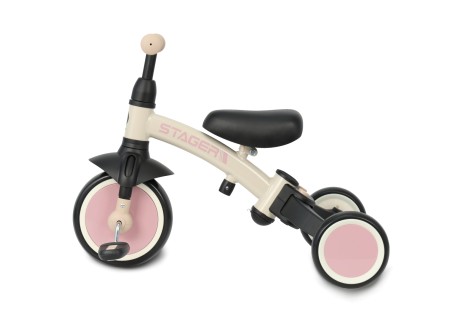 MILLY MALLY 6279 Rowerek trójkołowy Stager 3w1 pink