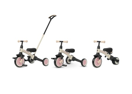 MILLY MALLY 6279 Rowerek trójkołowy Stager 3w1 pink