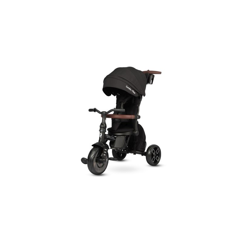 MILLY MALLY 6300 Qplay Rowerek Trójkołowy Comfo Max Black