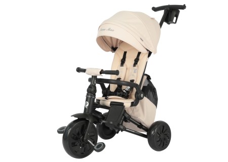 MILLY MALLY 6304 Qplay Rowerek Trójkołowy Nova Max Beige