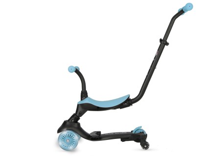 MILLY MALLY 6311 Qplay Hulajnoga Sema Evo 3w1 Sky Blue