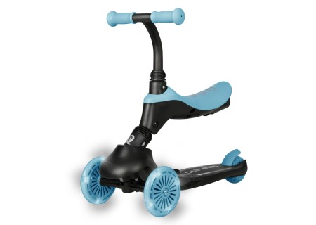 MILLY MALLY 6311 Qplay Hulajnoga Sema Evo 3w1 Sky Blue