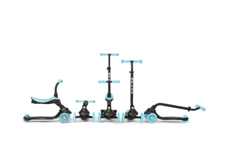 MILLY MALLY 6311 Qplay Hulajnoga Sema Evo 3w1 Sky Blue