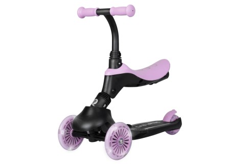 MILLY MALLY 6313 Qplay Hulajnoga Sema Evo 3w1 Violet