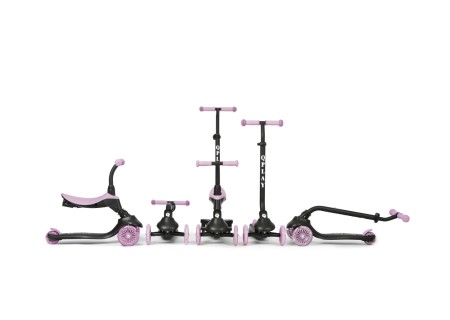 MILLY MALLY 6313 Qplay Hulajnoga Sema Evo 3w1 Violet