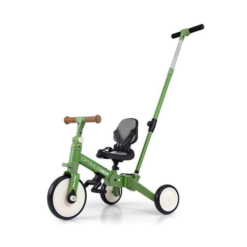 MILLY MALLY 6342 Rowerek 5w1 OPTIMUS MAX green