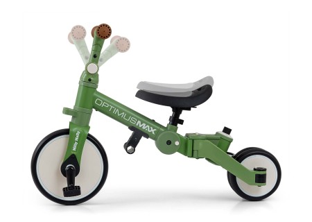 MILLY MALLY 6342 Rowerek 5w1 OPTIMUS MAX green