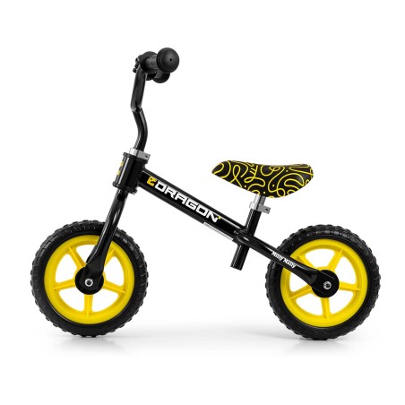 MILLY MALLY 6343 Rowerek biegowy DRAGON black