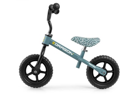 MILLY MALLY 6344 Rowerek biegowy DRAGON denim