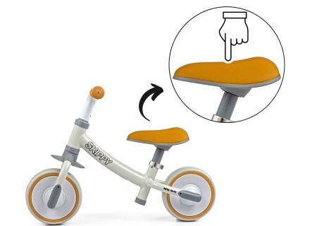 MILLY MALLY 6377 Rowerek biegowy Skippy White