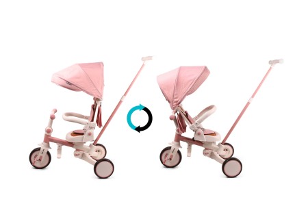 MILLY MALLY 6380 Rowerek trójkołowy Zippy Pink