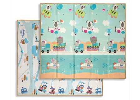 MILLY MALLY 6432 Mata piankowa składana Play Circus and Travel T1