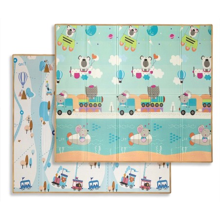 MILLY MALLY 6432 Mata piankowa składana Play Circus and Travel T1