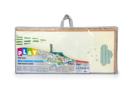 MILLY MALLY 6432 Mata piankowa składana Play Circus and Travel T1