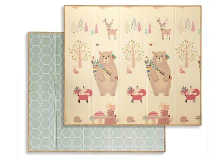 MILLY MALLY 6434 Mata piankowa składana Play Woods T1