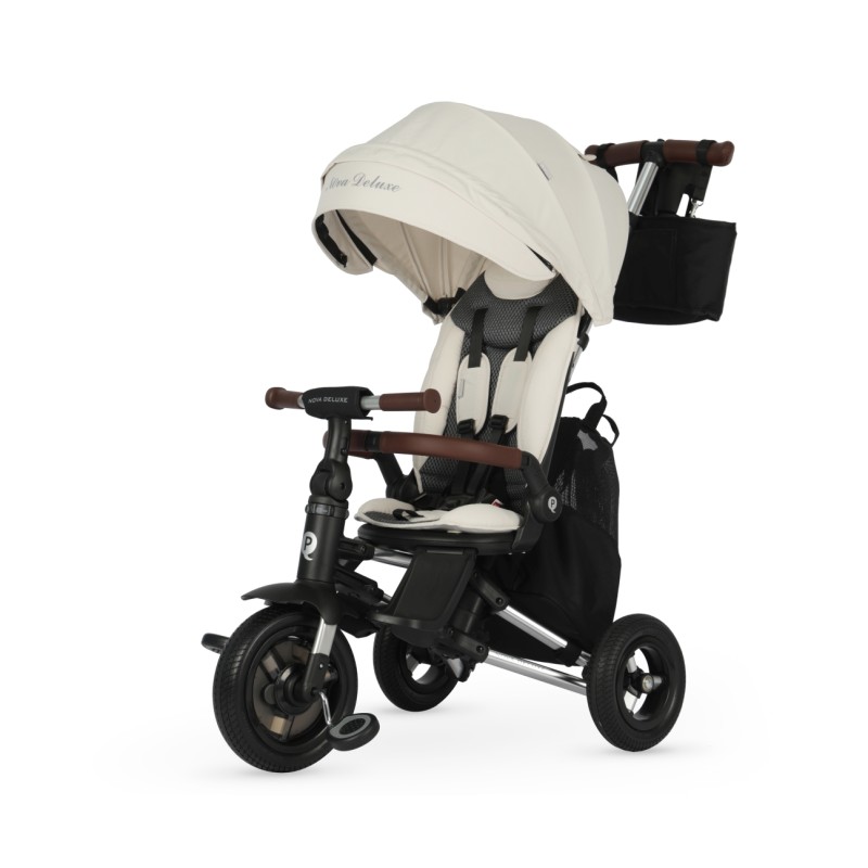 MILLY MALLY 6456 Qplay Rowerek Trójkołowy Nova Deluxe Beige