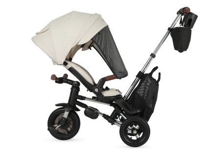 MILLY MALLY 6456 Qplay Rowerek Trójkołowy Nova Deluxe Beige