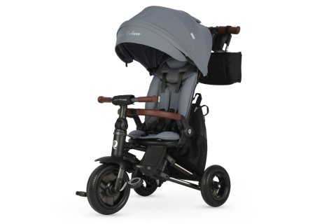 MILLY MALLY 6457 Qplay Rowerek Trójkołowy Nova Deluxe Grey