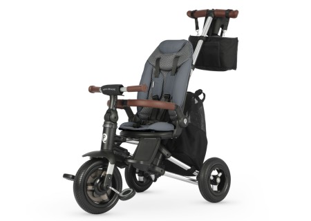 MILLY MALLY 6457 Qplay Rowerek Trójkołowy Nova Deluxe Grey