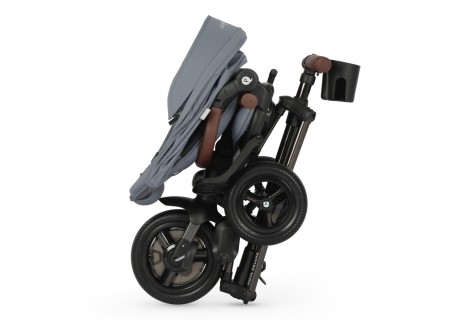 MILLY MALLY 6457 Qplay Rowerek Trójkołowy Nova Deluxe Grey