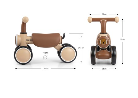 MILLY MALLY 6480 Pojazd York Beige
