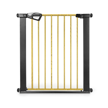 MILLY MALLY 6575 Bramka zabezpieczająca - barierka na schody Guardy 83 Black Natural