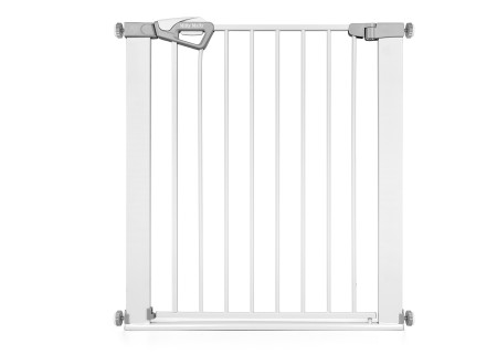 MILLY MALLY 6579 Bramka zabezpieczająca - barierka na schody z rozszerzeniem Guardy 104 White