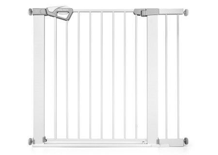 MILLY MALLY 6579 Bramka zabezpieczająca - barierka na schody z rozszerzeniem Guardy 104 White
