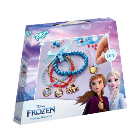 MILLY MALLY 6736 Totum 680746 Zestaw Kreatywny do robienia bransoletek - Zawieszki Kraina  Lodu