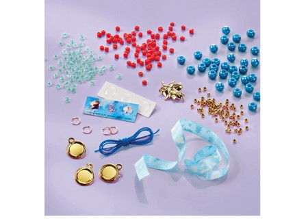 MILLY MALLY 6736 Totum 680746 Zestaw Kreatywny do robienia bransoletek - Zawieszki Kraina  Lodu