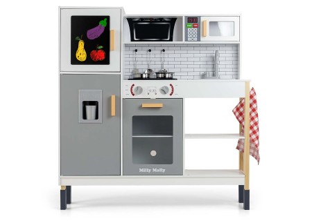 MILLY MALLY Drewniana kuchnia Esket Grey