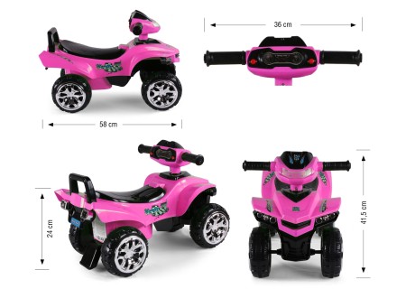 MILLY MALLY Pojazd Monster Black Pink