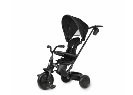 MILLY MALLY Qplay Rowerek trójkołowy Elite Platinum Black