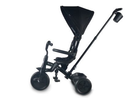 MILLY MALLY Qplay Rowerek trójkołowy Elite Platinum Black